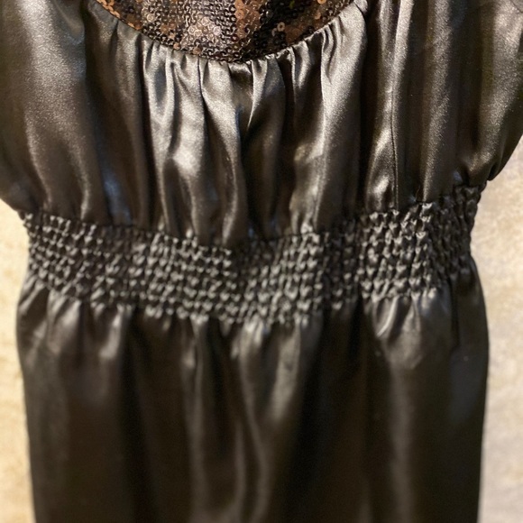 Studio Y size M sequined and elastic waist satin - Picture 3 of 5